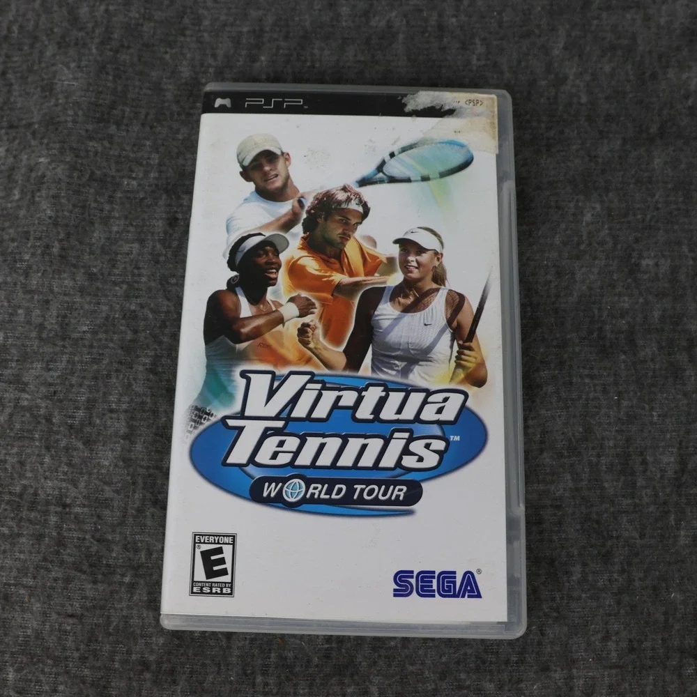 Virtua Tennis: World Tour Sony PSP Game SEGA E NTSC-U/C 2005 CIB Tennis Sports